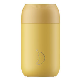 Pollen Yellow reusable coffee cup